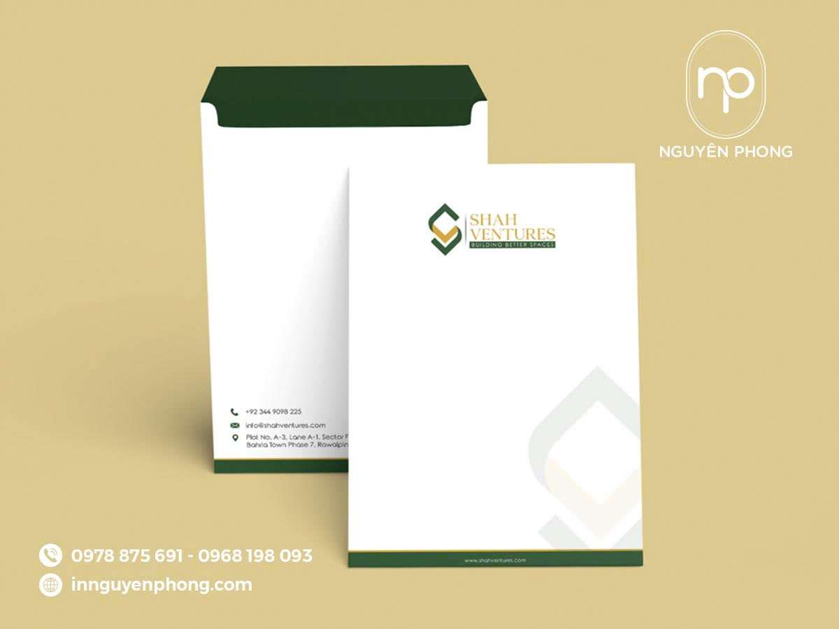 Phong bì A4 chuẩn form, tiện lợi sử dụng